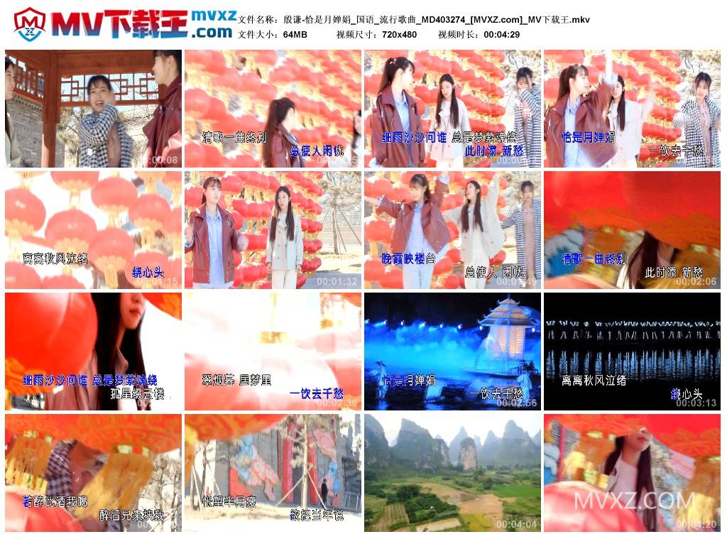 殷谦-恰是月婵娟_国语_流行歌曲_MD403274